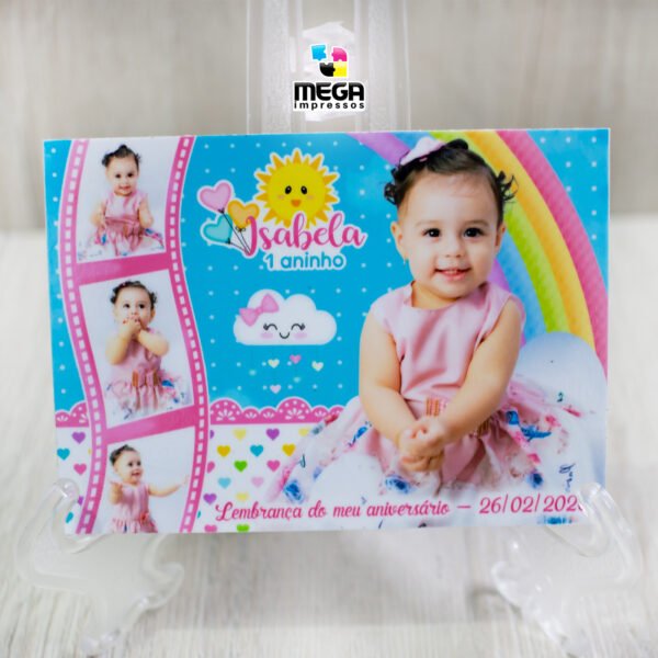 Ímã Personalizado com Foto chuva de bênçãos