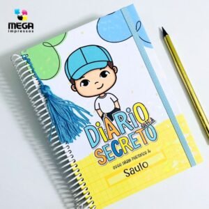 comprar diário personalizado com nome para menino adolescente6