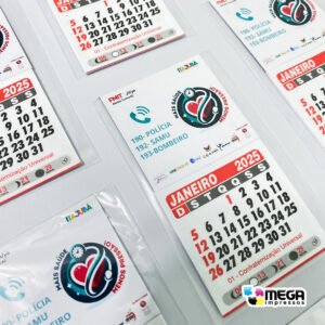 comprar mini calendário em itajubá - Endomarketing - Brindes Personalizado - Brindes corporativos - Kit de brinde para empresa - mini calendário com ímã